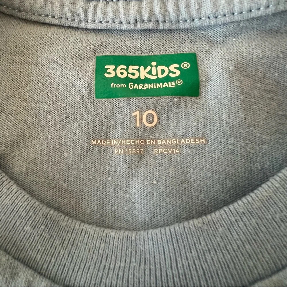 Garanimals light blue boys shirt short sleeves - Picture 8 of 14